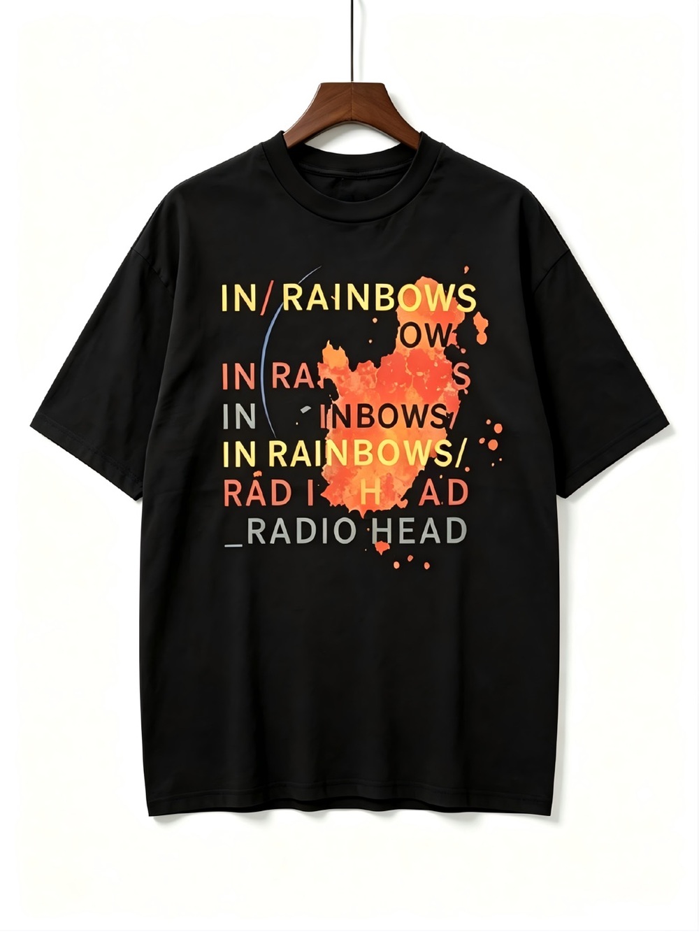Radiohead In Rainbows Album Graphics Womens Mens T-shirt Unisex